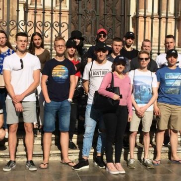 Praktyki logistyków w Hiszpanii rozpoczęte!