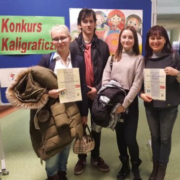 IV Międzyszkolny Konkurs Kaligraficzny z Języka Rosyjskiego
