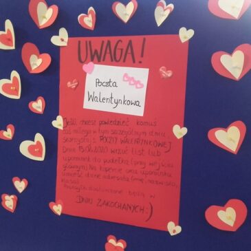 14 lutego 2020 – walentynki w naszej szkole