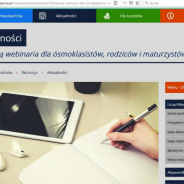 Webinaria ze wsparcia psychologicznego dla maturzystów – zaktualizowany harmonogram webinariów