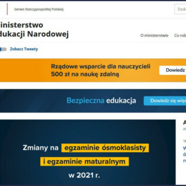 Zmiana wymagań na egzaminie maturalnym w roku 2021