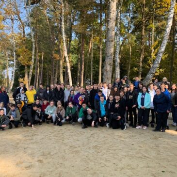 Wycieczka klas I A, I S i II A/U do Łapina