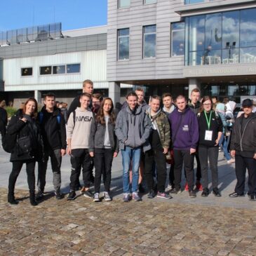 Nasi uczniowie na 15. Międzynarodowych Targach Kolejowych Trako