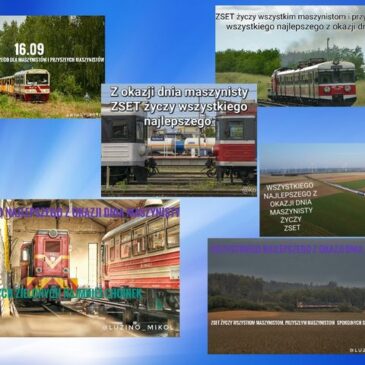 16 września – Europejski Dzień Maszynisty