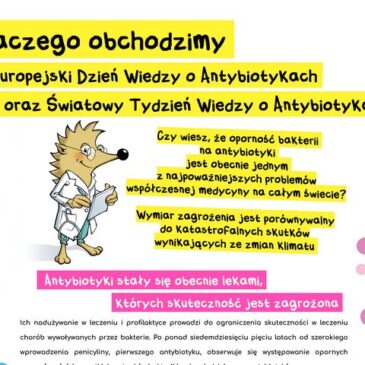 Europejski Dzień Wiedzy o Antybiotykach – 18 listopada