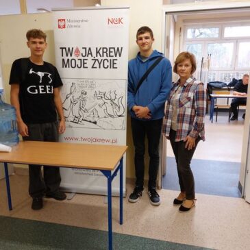 Akcja krwiodawstwa – listopad 2024