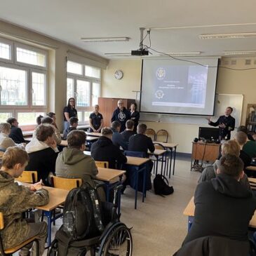 Goście z Uniwersytetu Morskiego w Gdyni