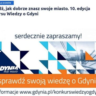 Konkurs Wiedzy o Gdyni 2024 – awans do półfinału
