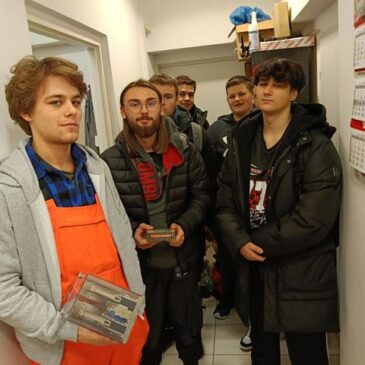 Wycieczka zawodowa klasy IV R na teren Sekcji Eksploatacji Gdynia