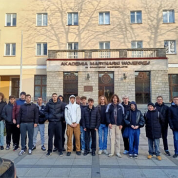 Wizyta klas III U i IV U w Akademii Marynarki Wojennej
