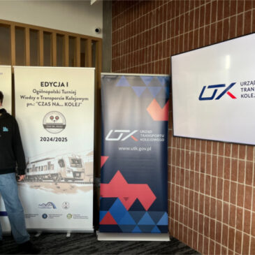 Nasz uczeń w finale Ogólnopolskiej Olimpiady Wiedzy o Transporcie Kolejowym