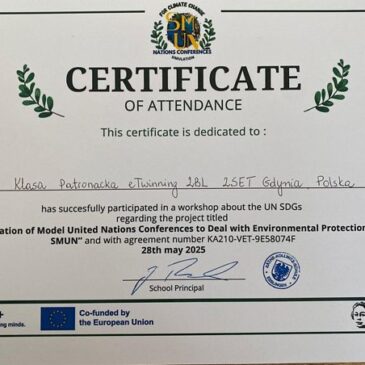 Międzynarodowa wideokonferencja Erasmus+ „SMUN” z udziałem uczniów ZSET