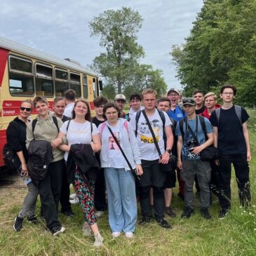 Kolejarze z ZSET i Żuławska Kolej Dojazdowa