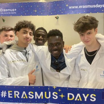 Projekt Erasmus+ E2WMS – wizyta we Francji