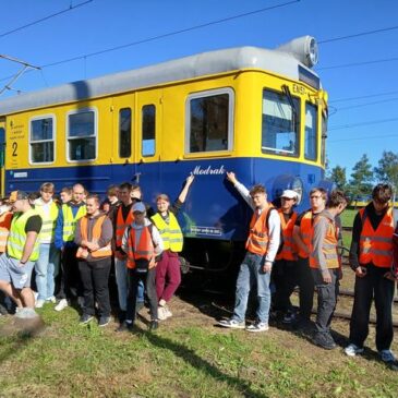 Wycieczka klasy 3 K do PKP SKM w Trójmieście