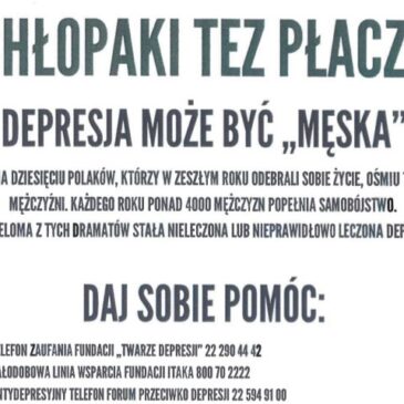 Warsztaty „Chłopaki też płaczą”