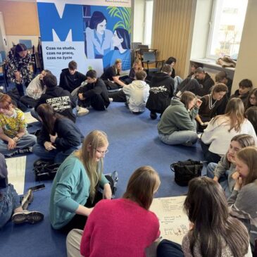 Wizyta uczniów w WSB Merito Gdynia