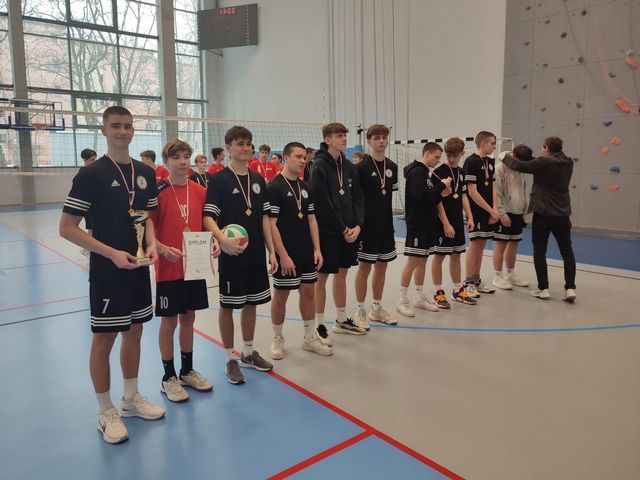 Nasi uczniowie mistrzami Gdyni w siatkówce