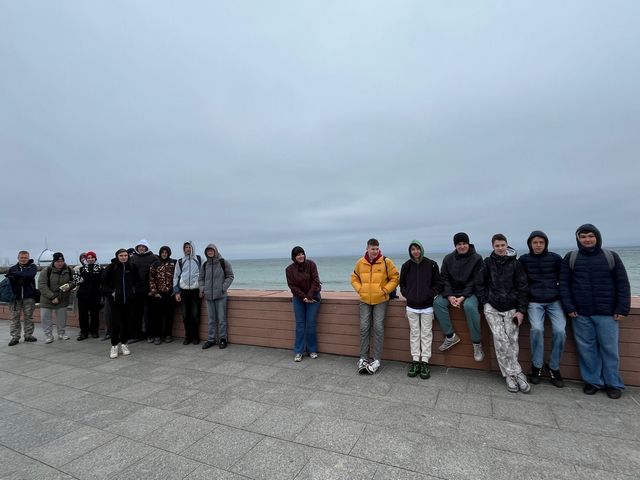 Wycieczka klas kolejowych na Hel