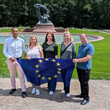 Spotkanie podsumowujące projekt Erasmus+ E2WMS