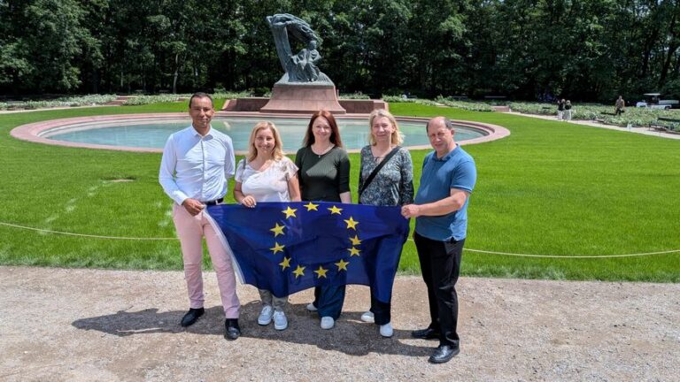 Spotkanie podsumowujące projekt Erasmus+ E2WMS