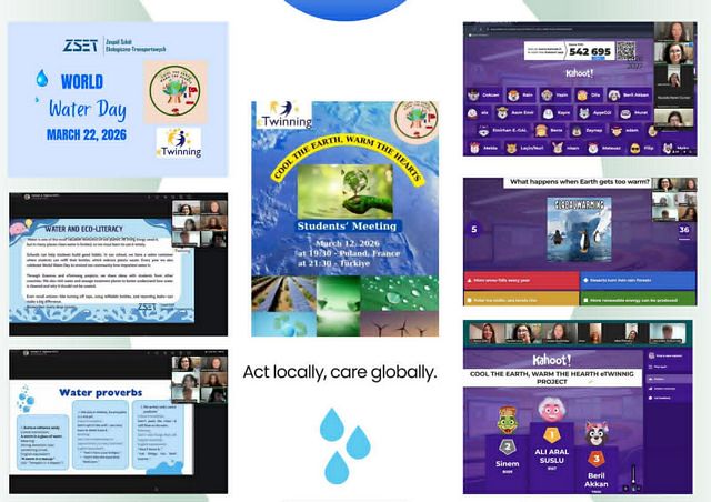 Cool the Earth, Warm the Hearts – międzynarodowa współpraca w projekcie eTwinning