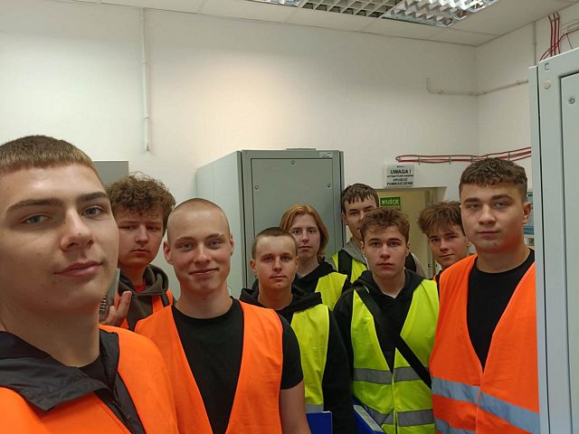 Wycieczka zawodowa klasy 4 R do Sekcji Eksploatacji w Gdyni