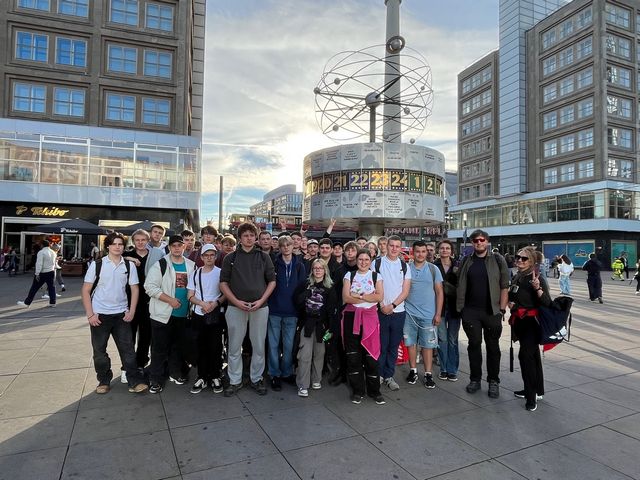 Wycieczka uczniów klas kolejowych „Kostrzyn-Zielona Góra-Berlin-Szczecin”