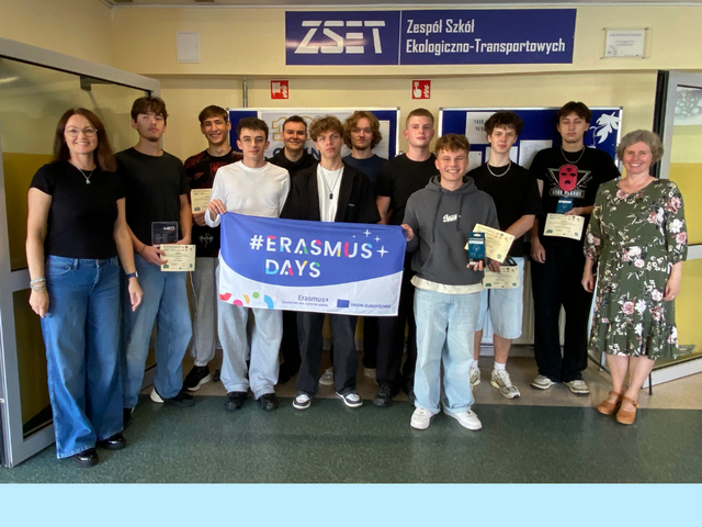 ZSET w Gdyni świętuje Dni Erasmusa 2026